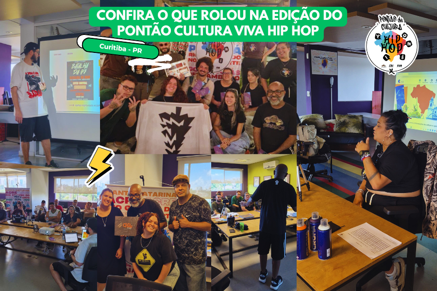 Uma edição inesquecível do Pontão Cultura Viva Hip Hop em Curitiba.