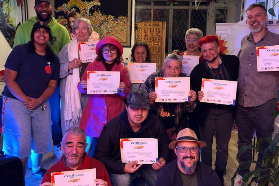 Periferia é o Centro celebra encerramento de oficinas do projeto com entrega de certificados